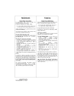 Preview for 12 page of JAMO E 500 Instructions Manual