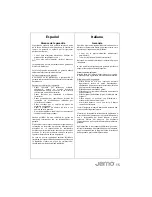 Preview for 13 page of JAMO E 500 Instructions Manual