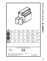 JAMO E 660 User Manual preview