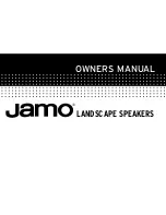 JAMO JL-10SW Owner'S Manual preview