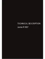 JAMO R 907 Technical Description preview