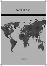 JAMO S 260 HCS 21 Manual preview