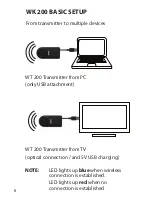 Предварительный просмотр 6 страницы JAMO WK 200 User Manual