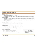 Предварительный просмотр 6 страницы Janam BC-XP-1 Product Manual