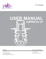 j&a EMPRESS GT User Manual preview