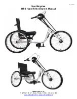 J&B Importers Sun Bicycles HT-3 Hand-Trike Owner'S Manual preview