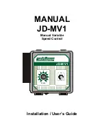 J&D MAnufacturing JD-MV1 Installation & User Manual preview