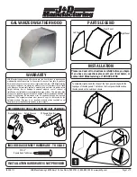 Preview for 1 page of J&D MAnufacturing WEATHER HOOD Manual