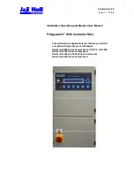 J&E Hall Fridgewatch 2100 Installation, Operating And Maintenance Manual preview