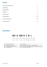 Preview for 2 page of J&E Hall JEHR-0050-B1-M-1 Installation Manual