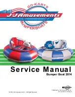 J&J Amusements Bumper Boat 2014 Service Manual preview