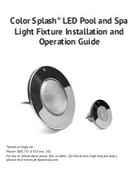 J&J Electronics Color Splash Installation And Operation Manual preview