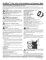 Preview for 1 page of J&J Electronics PureWhite LPL-P2-WHT-12-S Installation And Operation Manual