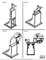 Предварительный просмотр 9 страницы J&K Waste Bin Base Cabinet BWBK15-1 Assembly Instruction Manual