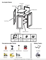 Preview for 3 page of J&K WEC1230 Assembly Instructions Manual