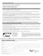 Preview for 4 page of J&M Corporation JMDM-IPBT-HDDR Installation & Operation Instructions