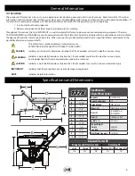 Preview for 5 page of J&M 1326 Operator'S Manual