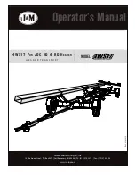 J&M 4WS17 Operator'S Manual preview