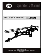 Preview for 1 page of J&M 4WS17 Operator'S Manual