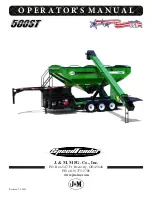 Preview for 1 page of J&M SpeedTender 500ST Operator'S Manual