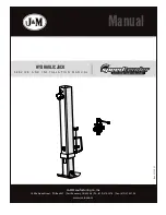 J&M SpeedTender Hydraulic Jack Service And Installation Manual preview