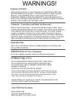 Preview for 4 page of J&R MANUFACTURING 250R-FS Operation And Service Manual