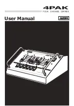 Jands 4PAK User Manual предпросмотр