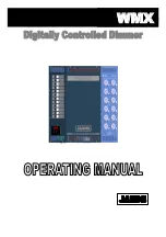 Jands WMX Operating Manual preview