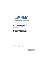 Предварительный просмотр 1 страницы J&W ATI 690 Series User Manual