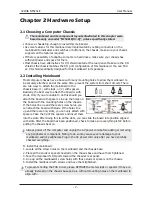 Preview for 10 page of J&W nVIDIA NF520LE User Manual