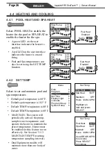 Preview for 26 page of Jandy Pro Series AquaLink RS OneTouch Control Systems Owner'S Manual