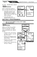 Preview for 42 page of Jandy Pro Series AquaLink RS OneTouch Control Systems Owner'S Manual