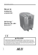 Preview for 1 page of Jandy Air Energy AE-Ti Series Installation And Operation Manual