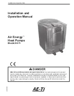 Jandy Air Energy AE-Ti Installation And Operation Manual preview