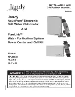 Preview for 1 page of Jandy APUREM Installation And Operation Manual