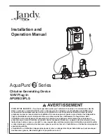 Предварительный просмотр 33 страницы Jandy AquaPure Ei Series Installation And Operation Manual