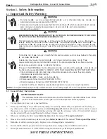 Preview for 4 page of Jandy CV Versa-Plumb Series Installation And Operation Manual