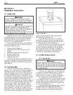 Предварительный просмотр 6 страницы Jandy DP3000 Installation And Operation Manual