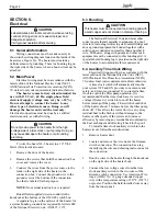 Preview for 16 page of Jandy DP3000 Installation And Operation Manual