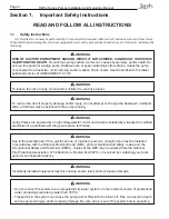 Preview for 4 page of Jandy FHPM FloPro Series Installation And Operation Manual