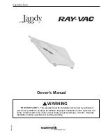Jandy JANDY RAY-VAC H0555100 Owner'S Manual preview