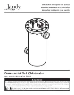 Jandy JSWC40 Installation And Operation Manual предпросмотр