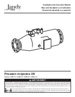 Предварительный просмотр 29 страницы Jandy JUVMP120 Installation And Operation Manual