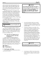 Preview for 12 page of Jandy LG125 Installation And Operation Manual