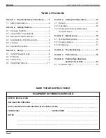 Preview for 2 page of Jandy SFSM60 Installation And Operation Manual