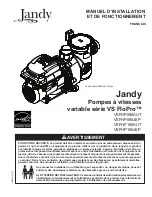 Предварительный просмотр 25 страницы Jandy VS FloPro VSFHP085AUT Installation And Operation Manual