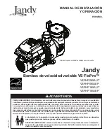 Предварительный просмотр 49 страницы Jandy VS FloPro VSFHP085AUT Installation And Operation Manual