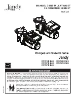 Preview for 29 page of Jandy VS PLUSHP 2.7 HP Installation And Operation Manual