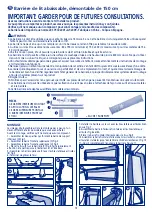 Preview for 10 page of JANE maternity 50223 T52 Instructions Manual