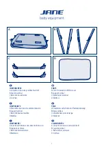 Предварительный просмотр 2 страницы JANE MOON Use And Assembly Instructions